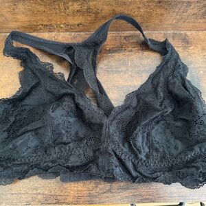 Lace Bralette in Black